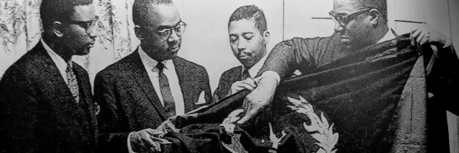 The Black American Heritage Flag banner