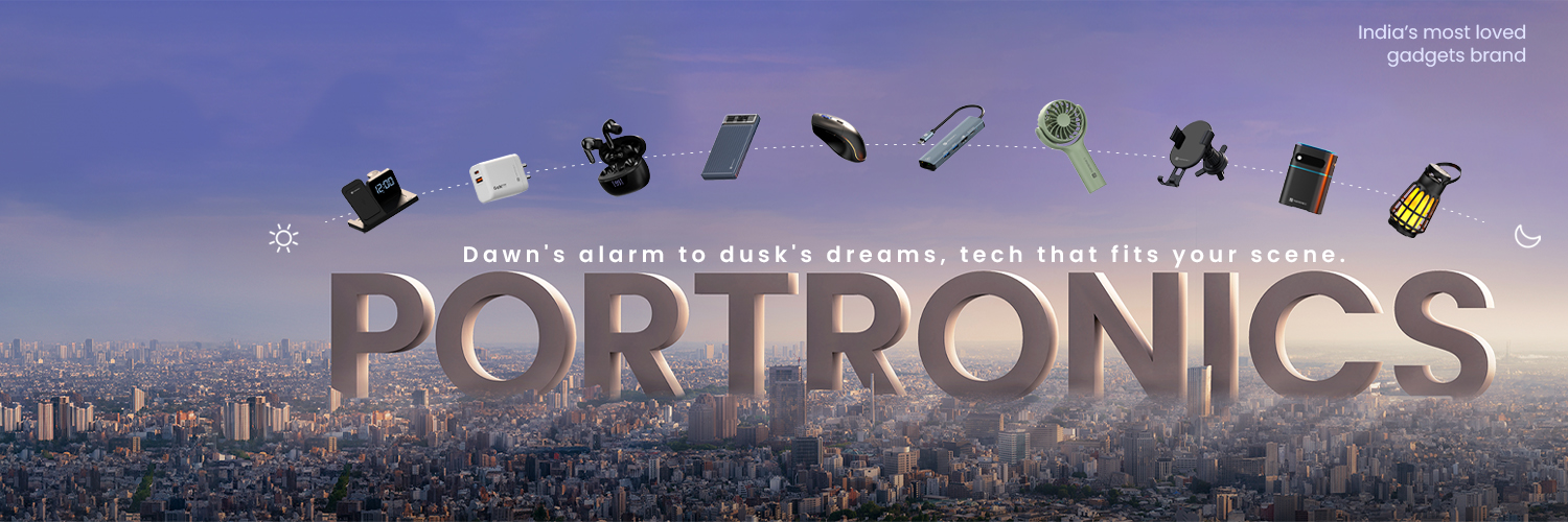 Portronics banner