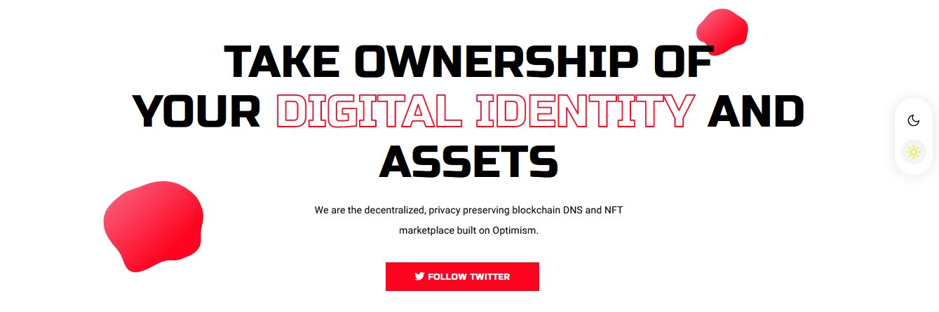 OP Names - Optimism Name Service (ONS) banner