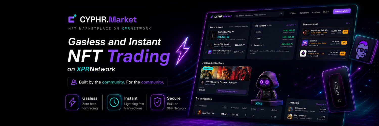 CYPHRMarket's profile banner image