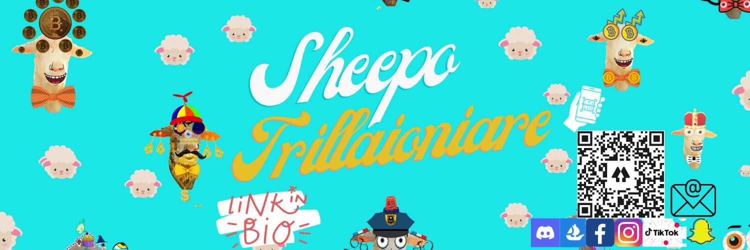 Sheepo Trillionaire MINTING NOW banner