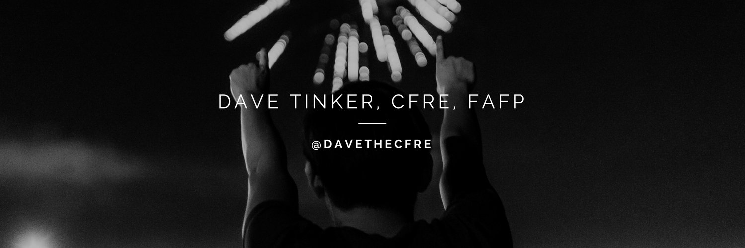 Dave Tinker, CFRE, FAFP he/him banner