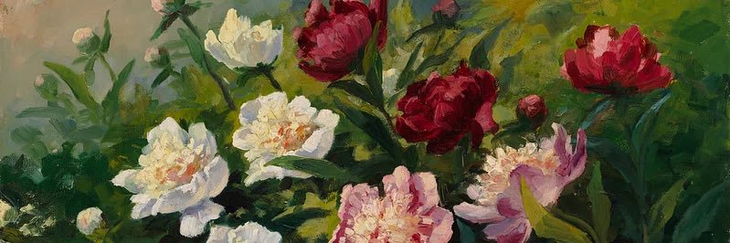 flowers&crosses banner