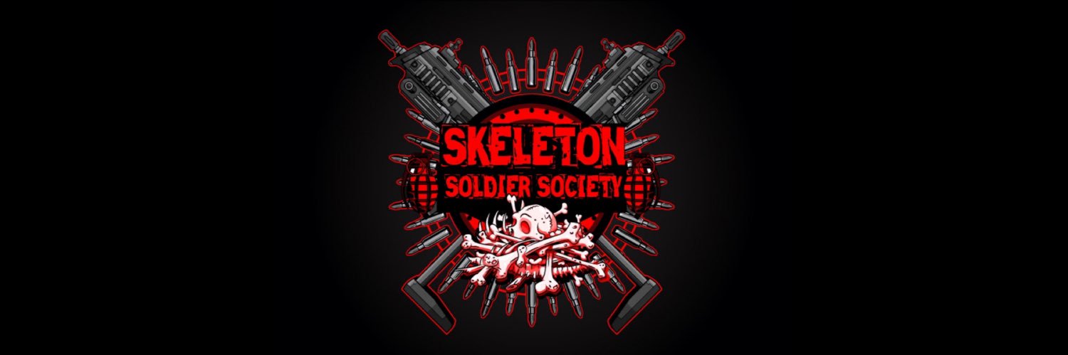 Skeleton Soldier Society banner