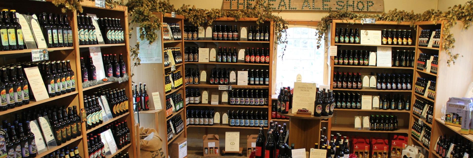 The Real Ale Shop banner