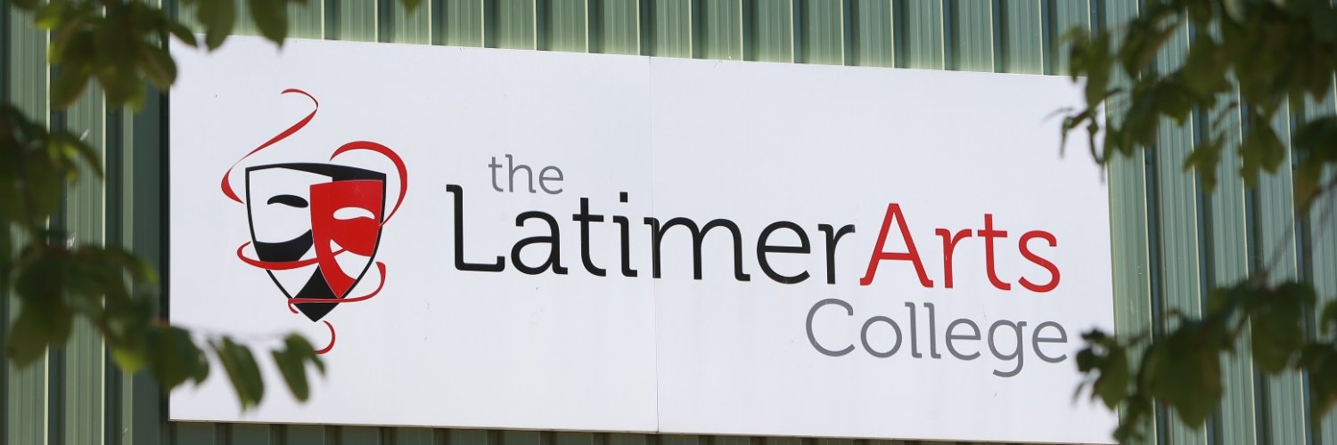 Latimer Arts College's banner