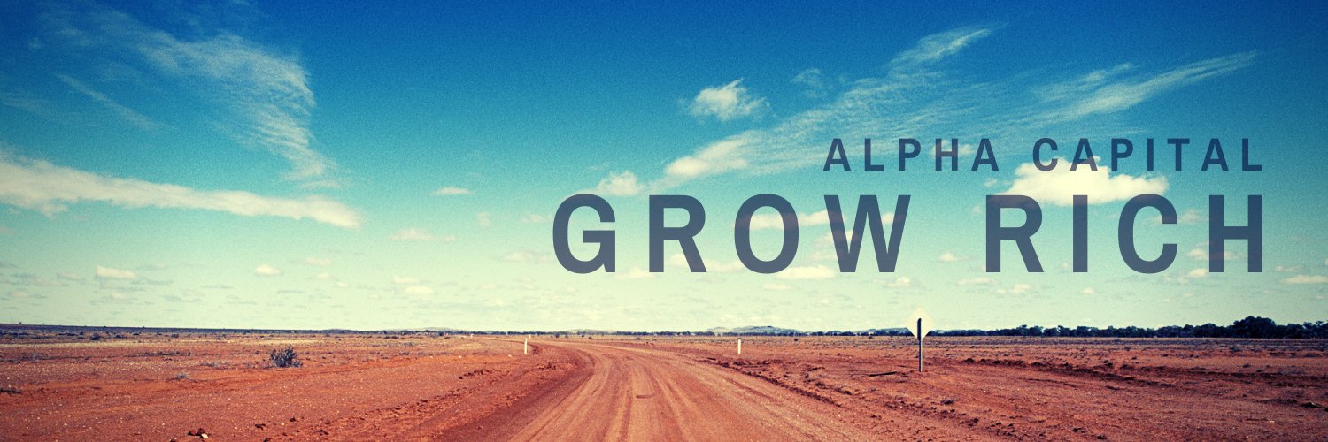 Alpha Capital | Create Wealth. Grow Rich. banner