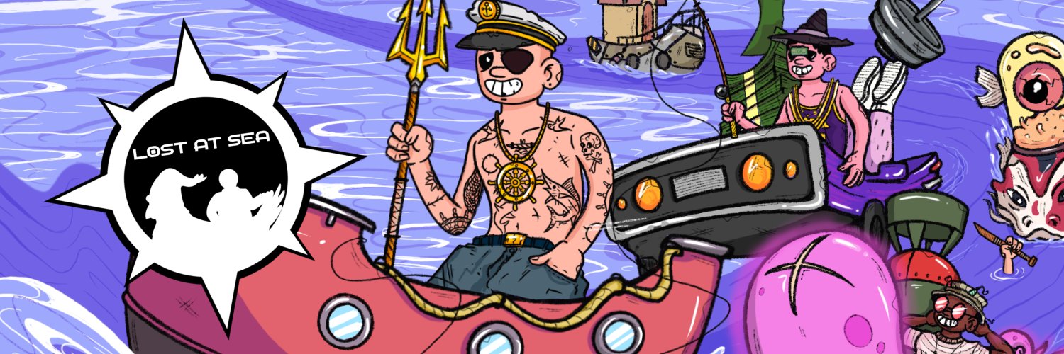 Lost At Sea 🌊 banner