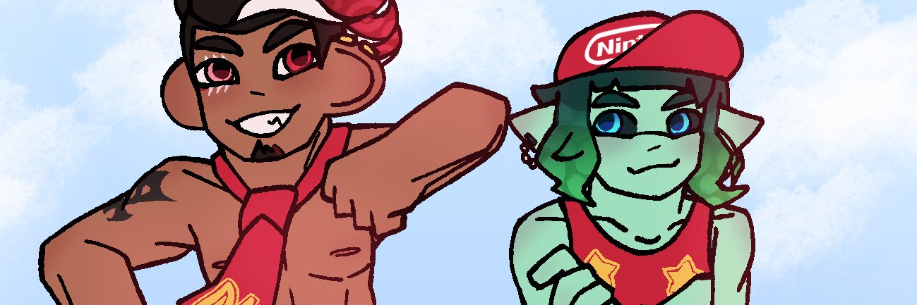 Kai the Ultimate Octoling ❤️🖤 banner