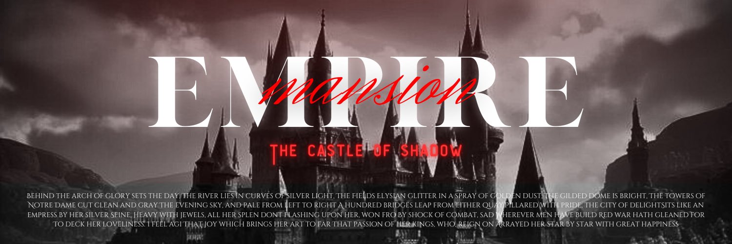 𝐄𝐌𝐏𝐈𝐑𝐄. ☠︎ banner