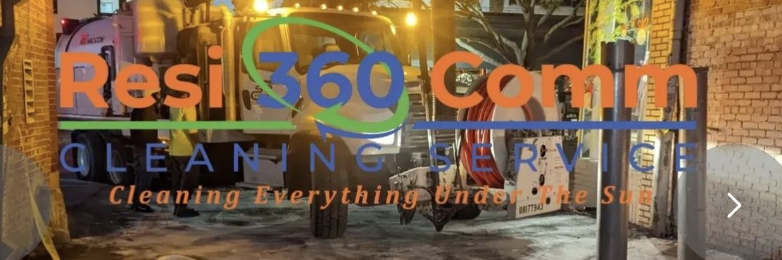 Resi Comm 360 Cleaning Service banner