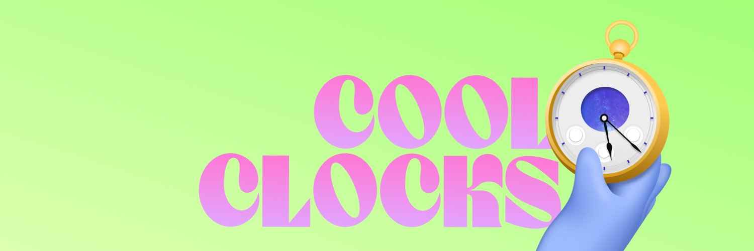 Cool Clocks banner