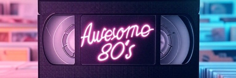 Awesome 80’s's banner