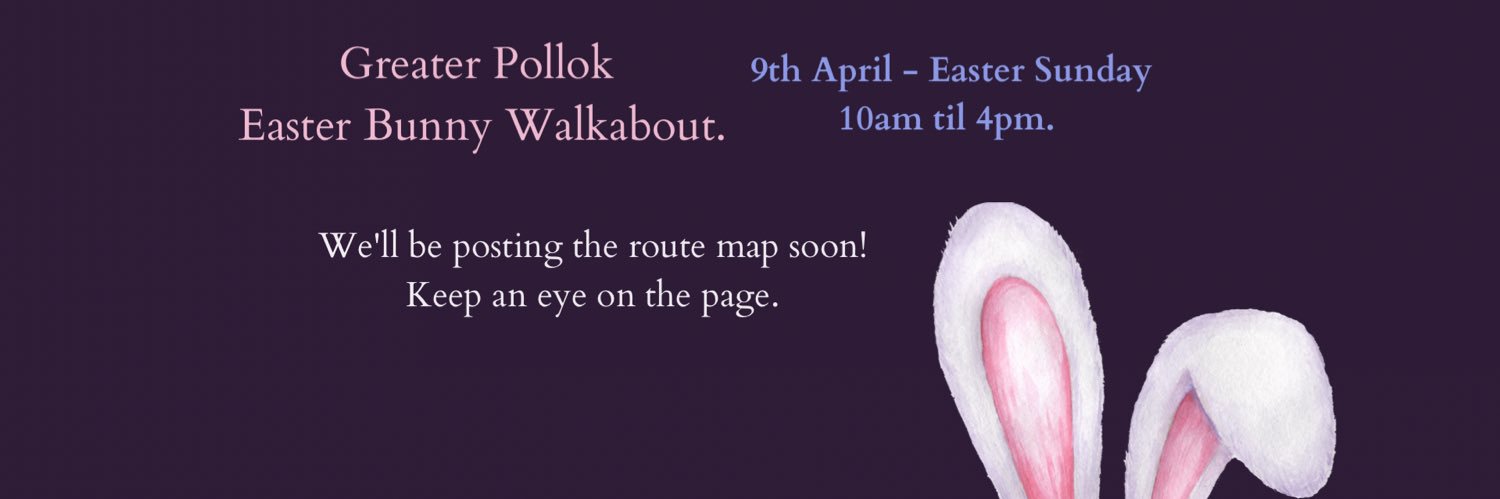 Greater Pollok Walkabout Events banner