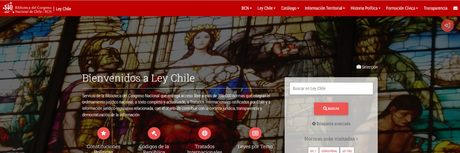LeyChile banner