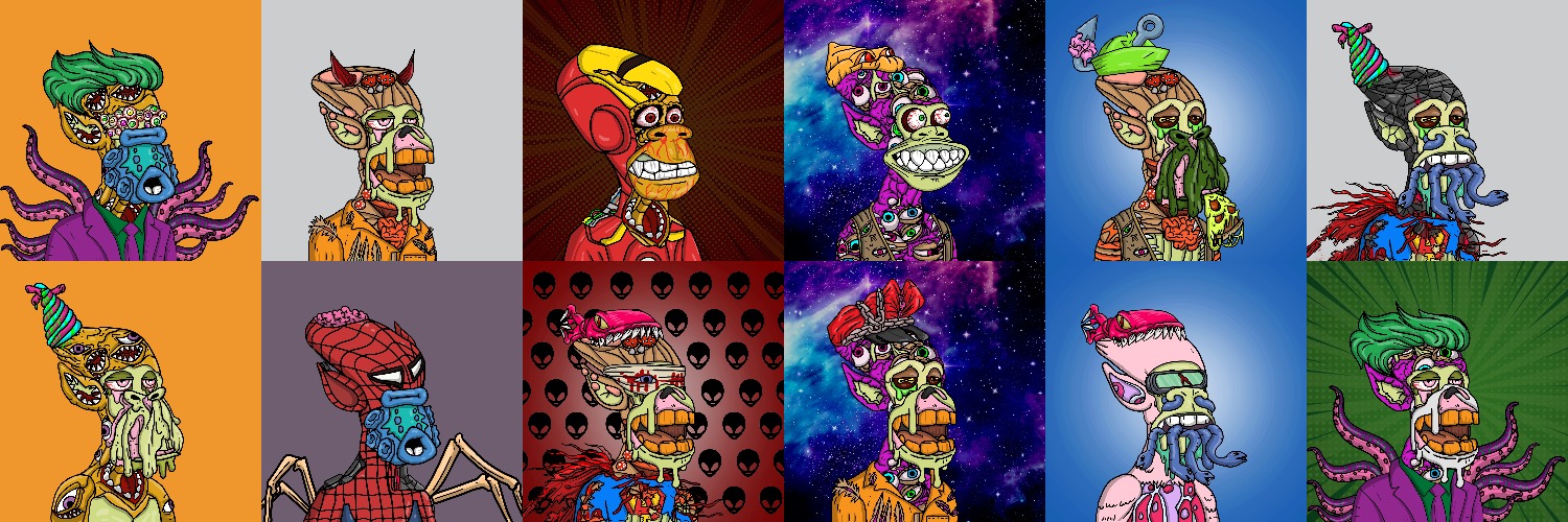 Alien Ape Yacht Club banner