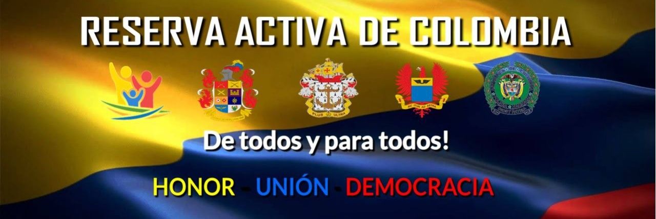 Veteranos y Reservista De La Fuerza Pública de Col banner