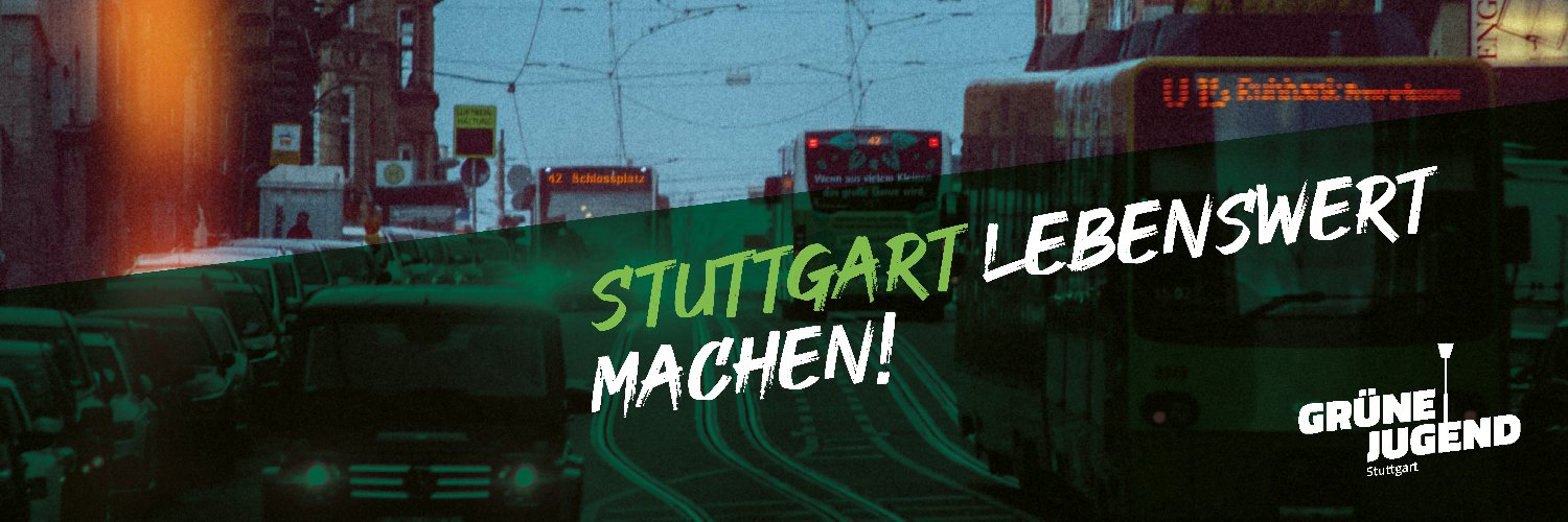 Grüne Jugend Stuttgart banner
