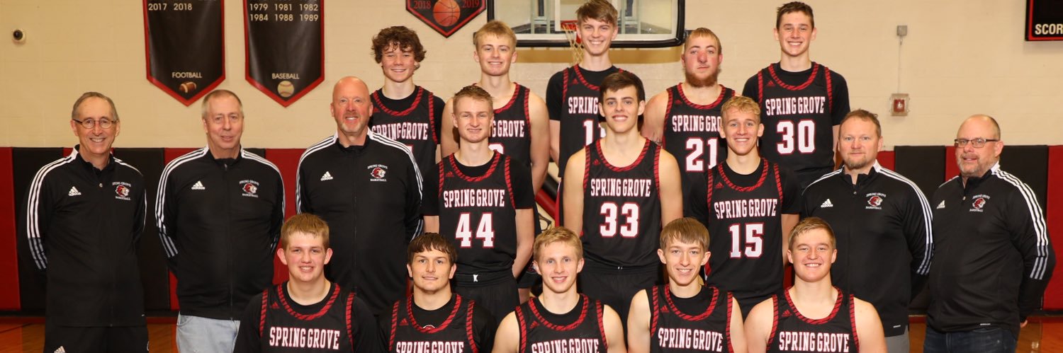 Spring Grove Boys Basketball banner