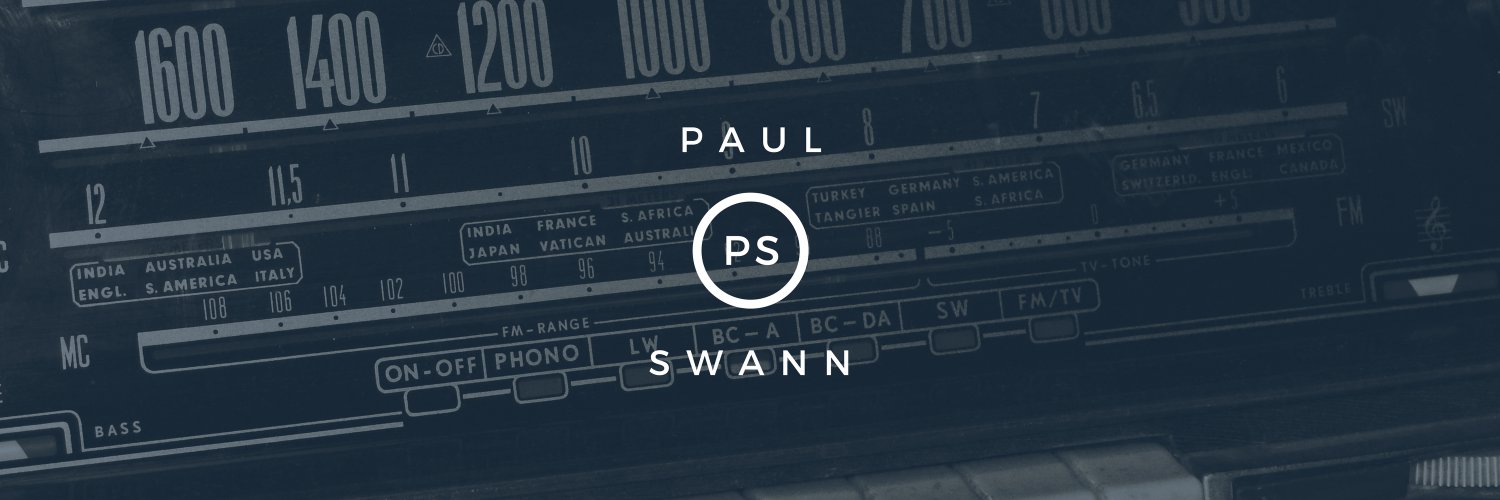 Paul Swann's banner