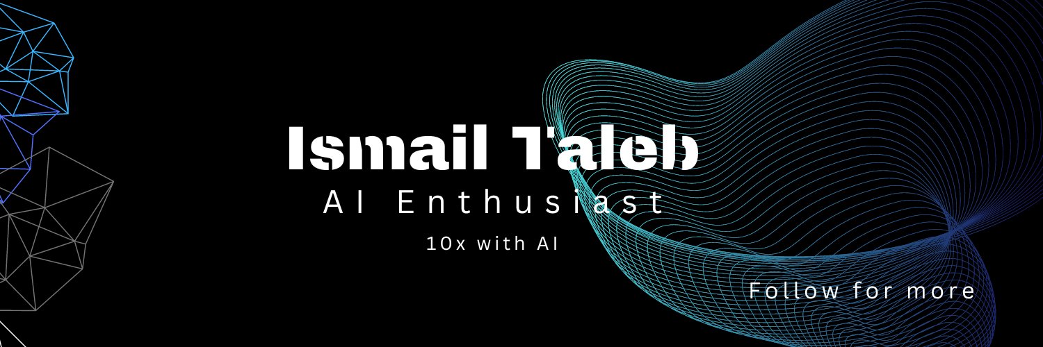 Ismail Taleb, PhD banner