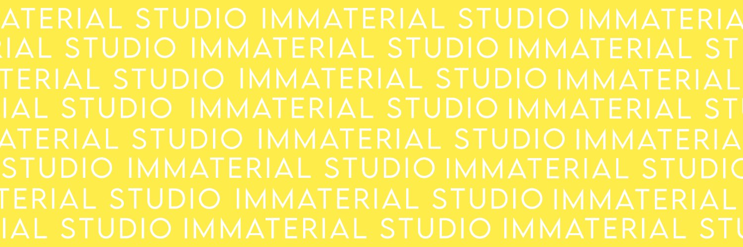 Immaterial Studio banner