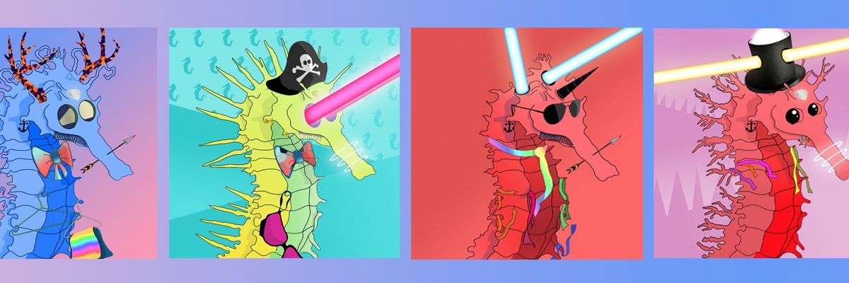 Idle Seahorses Club banner