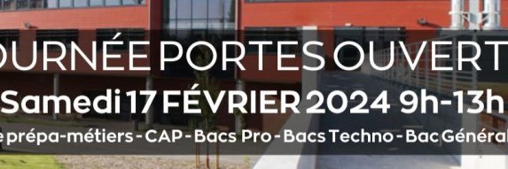 Lycée du Pays de Condé banner