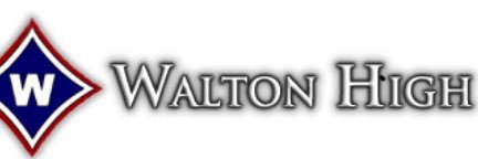Walton High School Sports Hall of Fame banner