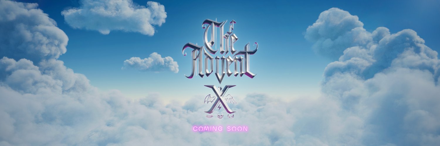 The Advent X banner