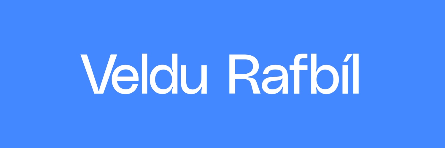 Veldu Rafbíl banner