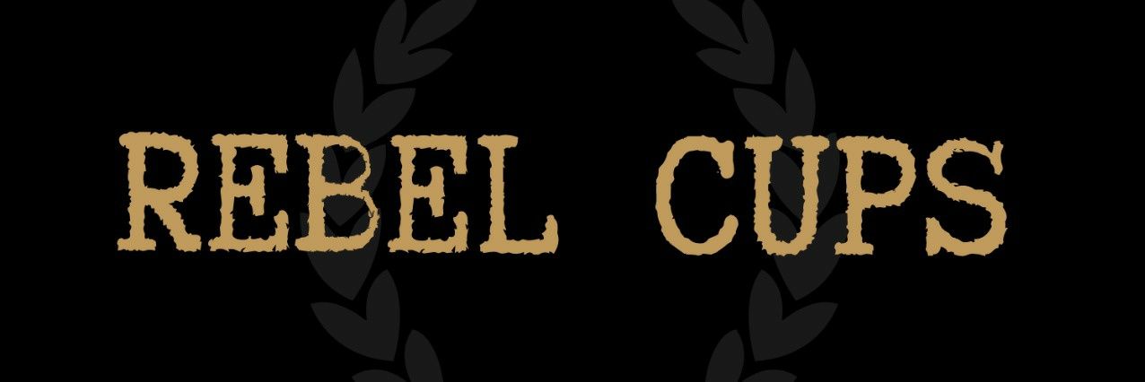 Rebel Cups banner