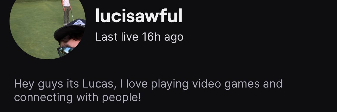 lucisawful's profile banner image