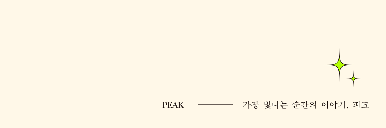 피크 banner