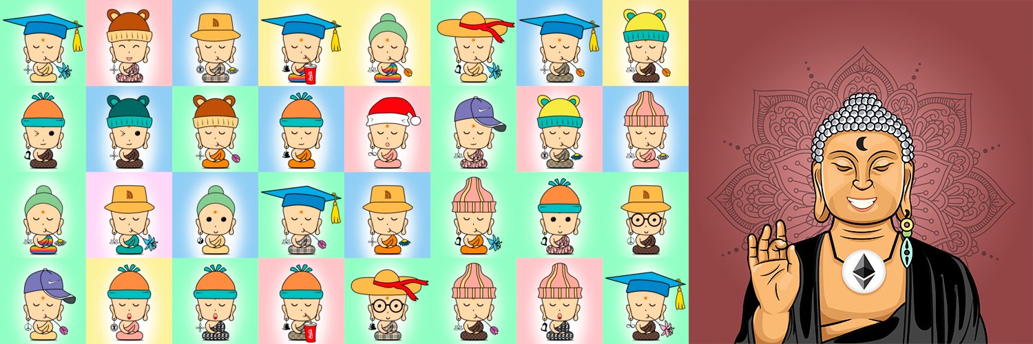 Crypto Buddhas | NFT banner