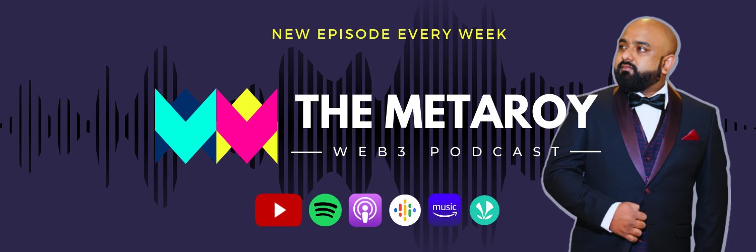 The MetaRoy Podcast banner
