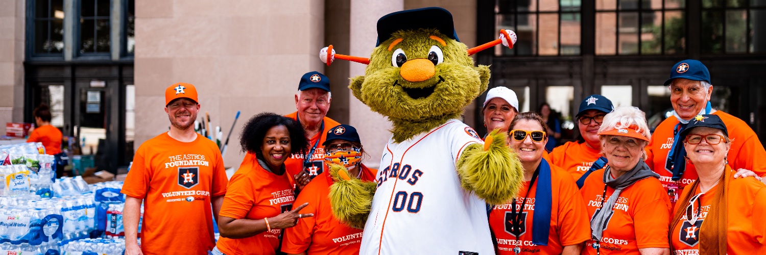 Astros Foundation's banner