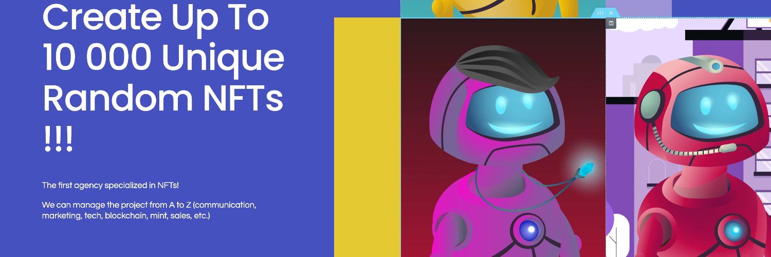 NFT LAB | Your NFT Creation Agency | Tech & Design banner