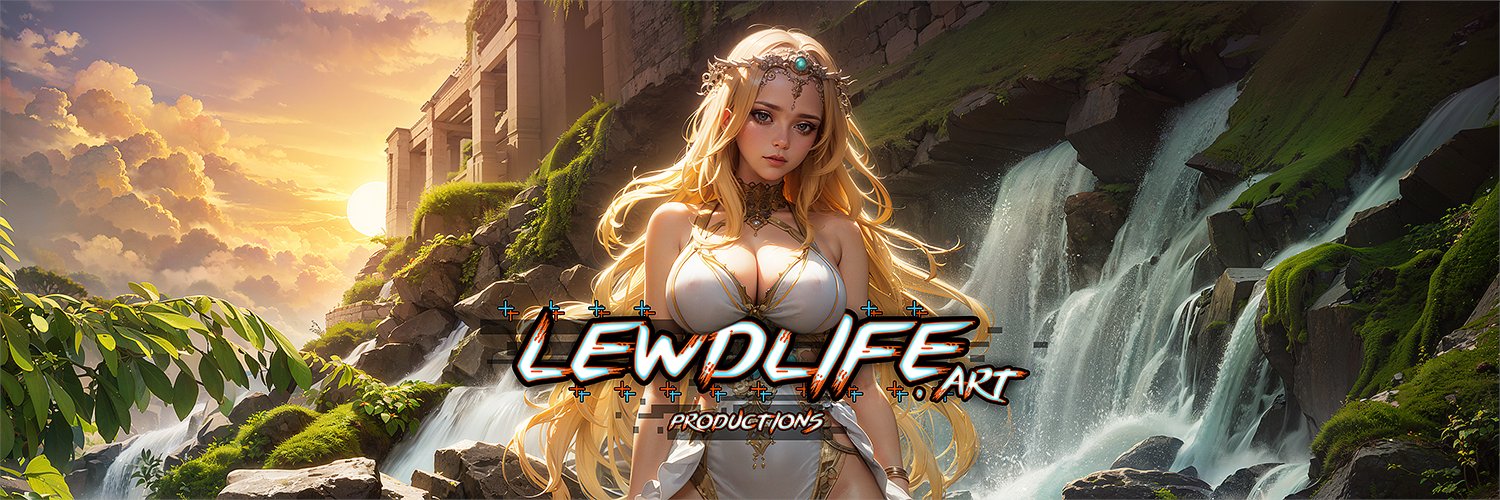 LewdLIFE Productions 🔞 NSFW AI Art Profile Banner