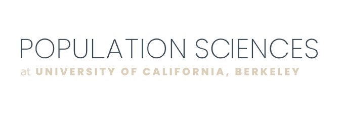 Berkeley Population Sciences banner