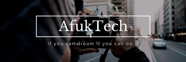 afuktech Profile Banner