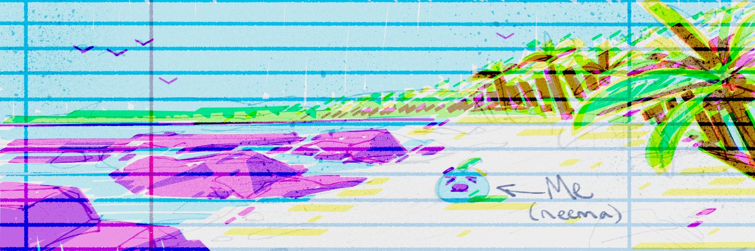 Neema 🩵🏝️ banner