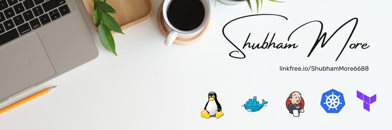 Shubham More banner