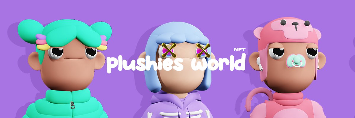 Plushies world banner