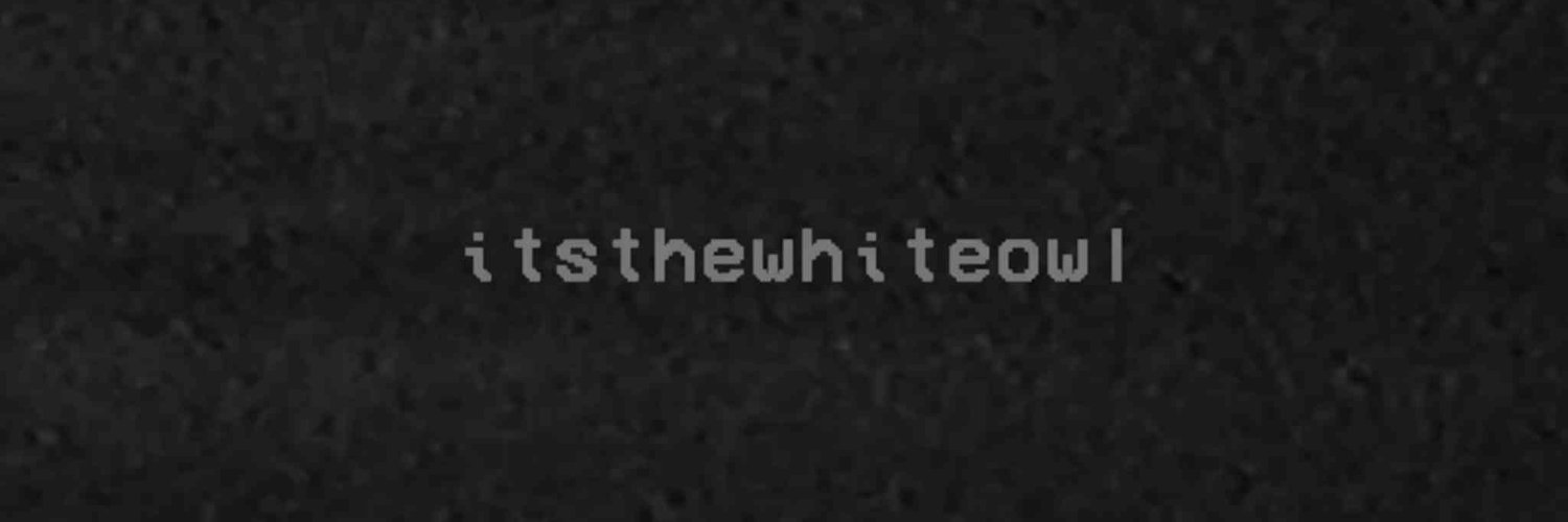 itsthewhiteowl's banner