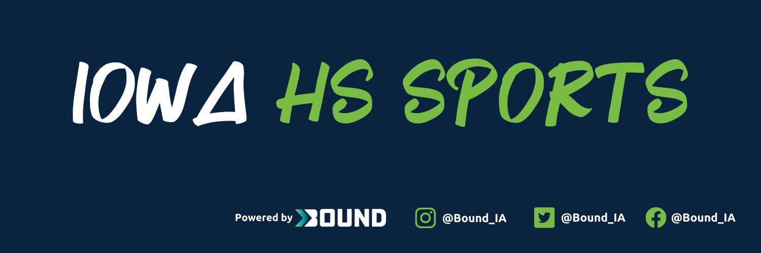 Bound Iowa's banner