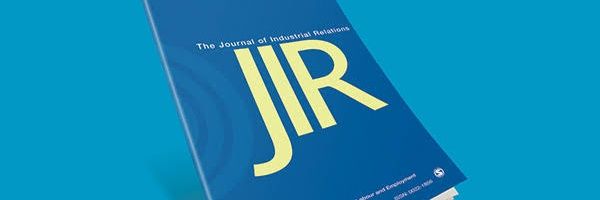 Journal of Industrial Relations banner