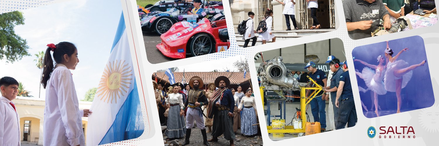 Ministerio de Educación de Salta banner