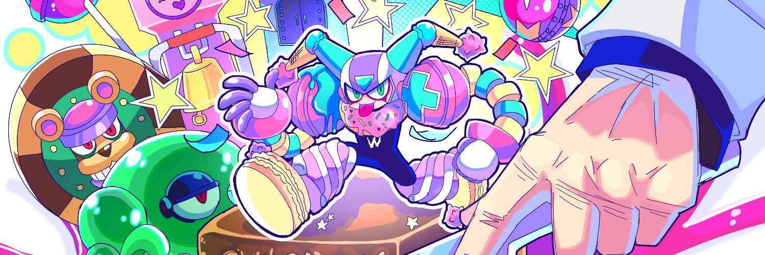 Retro Fighting Robot - COMM OPEN banner