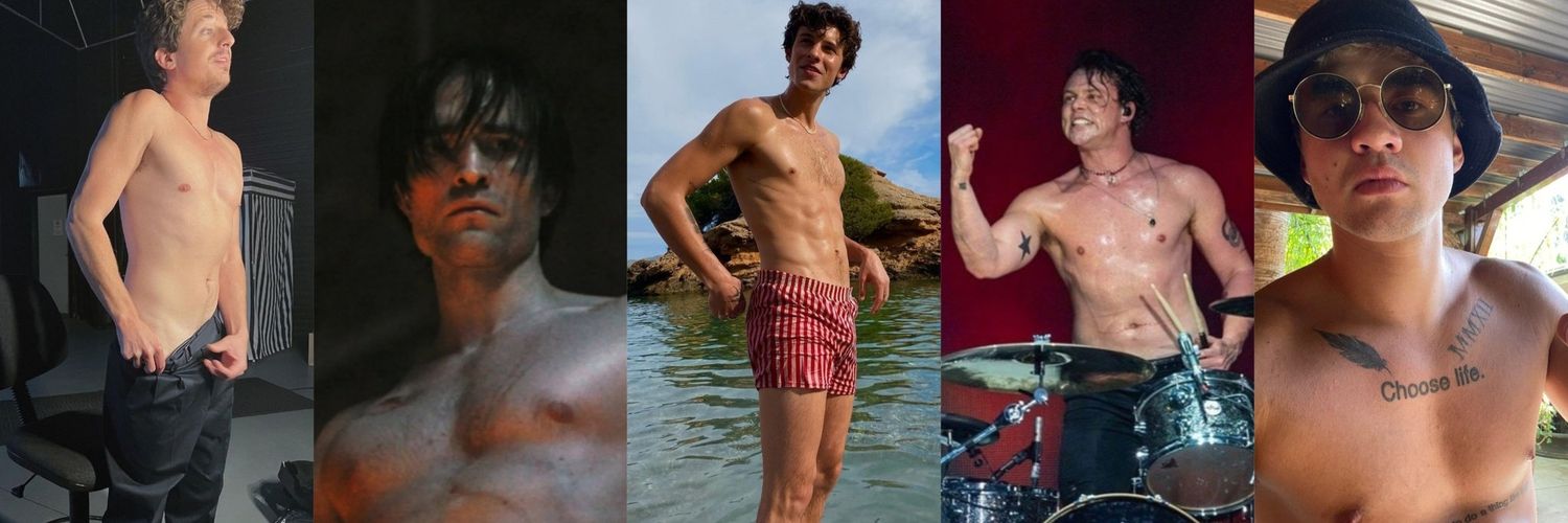 shirtless__men's profile banner image